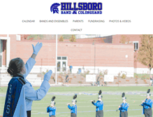 Tablet Screenshot of hillsborohighband.org